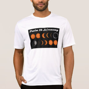 Psalm 19 Astronomi - Totalt Solärt Eclipse T-Shirt