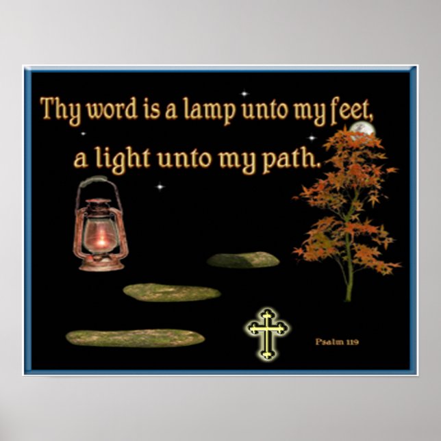 Psalm 1:19 poster (Framsidan)
