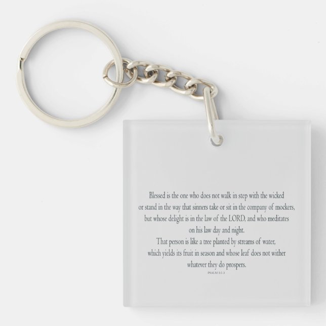 Psalm 1, does not walk in step with the wicked (Framsidan)