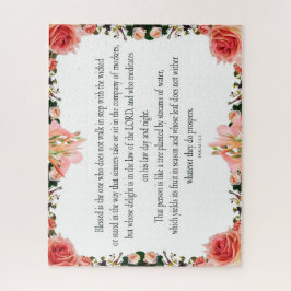 Psalm 1 går inte i takt med den onda. pussel