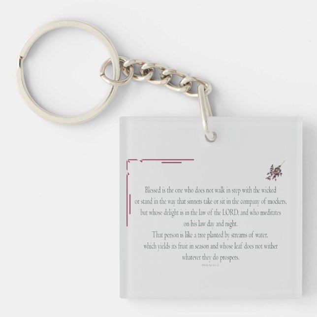 PSALM 1, går inte i takt med det onda (Framsidan)