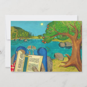 Psalm 1 i hebreiska bibeljudar, kristna målningar