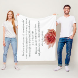 Psalm 1, Law day and Night, Streams of Waters, Fleecefilt