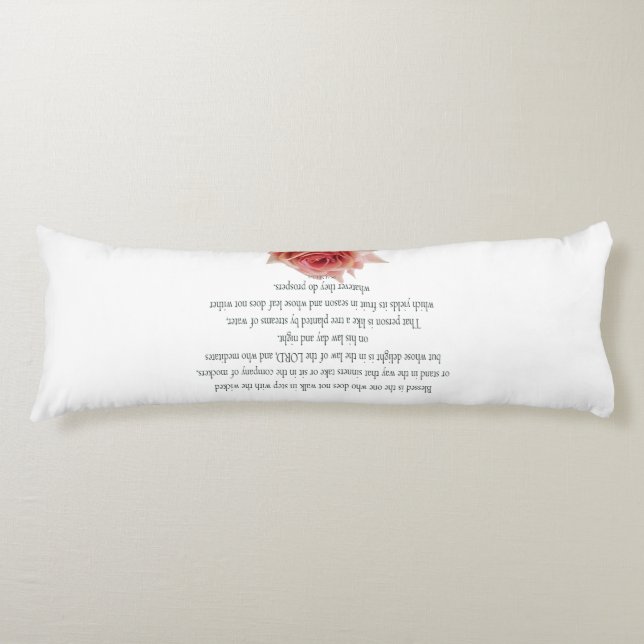 Psalm 1, Law day and Night, Streams of Waters, Kroppskudde (Framsidan)