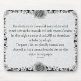 Psalm 1, oljemålning, som inte går i steg musmatta