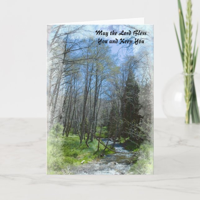 Psalm 1 uppmuntringskort kort (Framsida)