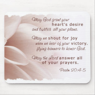 Psalm 20 Mousepad Musmatta