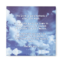 Psalm, 23:1-3, bibelns versalmagnet