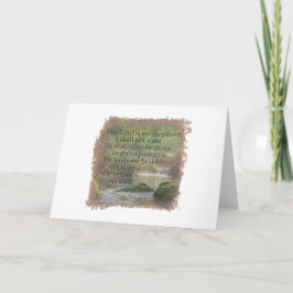 PSALM 23:1 - Greeting Card Tack Kort