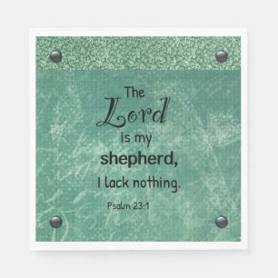 Psalm 23:1 Lunservetter - Set om 50 Pappersservett