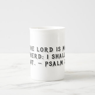 Psalm 23:1 presentmugg benporslin mugg