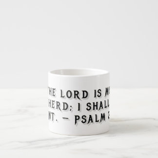 Psalm 23:1 presentmugg espressomugg