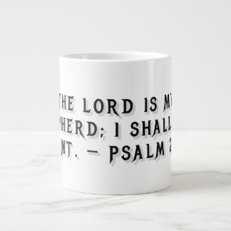 Psalm 23:1 presentmugg jumbo mugg