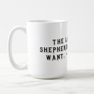 Psalm 23:1 presentmugg kaffemugg