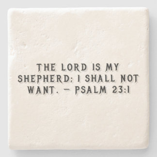 Psalm 23:1 presentunderlägg stenunderlägg