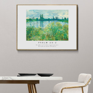 Psalm 23:2 Poster bibelns versa