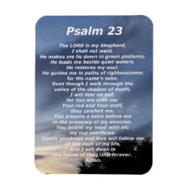 Psalm 23 (3) magnet