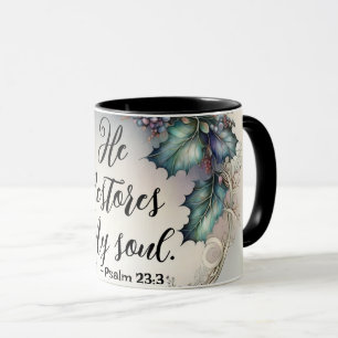 Psalm 23:3 mugg