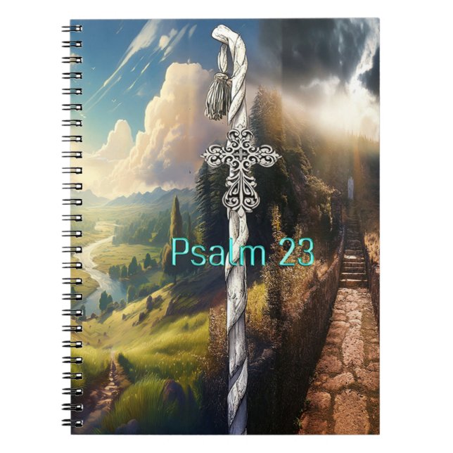 Psalm 23 anteckningsbok (Framsidan)