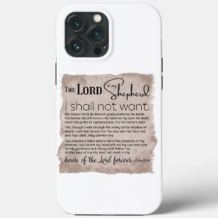 Psalm 23 BibelskriptVintage Papper