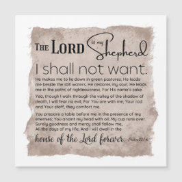 Psalm 23 BibelskriptVintage Papper