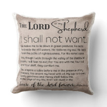 Psalm 23 BibelskriptVintage Papper