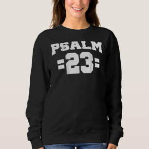 Psalm 23 Bible Verse Back Only Christian Inspiron T Shirt