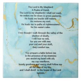 Psalm 23 biblical quotes kakelplatta