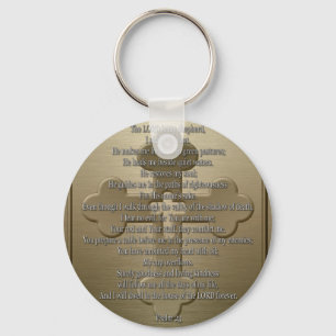 Psalm 23 - Brons Nyckelring