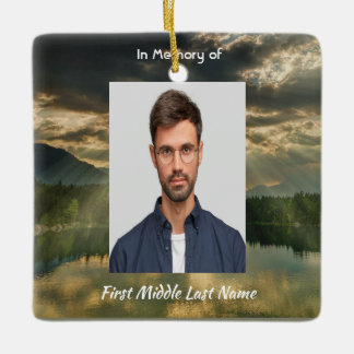 Psalm 23 Celebration of Life Service  Julgransprydnad Keramik