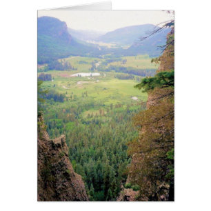 Psalm 23 - Den gröna dalen - Colorado Hälsningskort