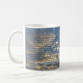 Psalm 23 Fackisk bibel Verse Christian Kaffemugg