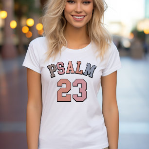 Psalm 23 Faith-baserad T Shirt