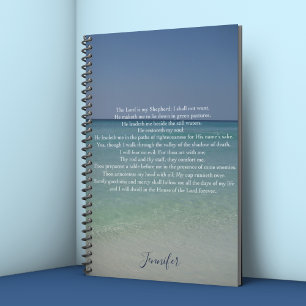 Psalm 23 Herren är min herde Anteckningsbok