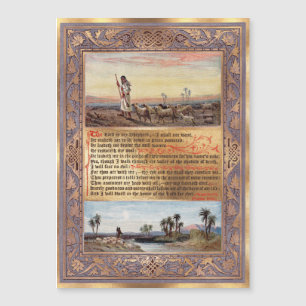 Psalm 23 Herren är min herde, En psalm av David