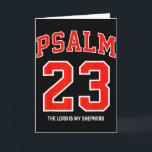 Psalm 23 Herren är min herde kristen fotboll Kort<br><div class="desc">Psalm 23 Herren är min herde kristen fotboll säsong</div>