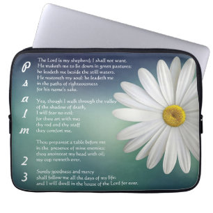 Psalm 23 - Herren är min herde Kristna presenter Laptop Fodral