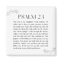 Psalm 23 Herren är min herde