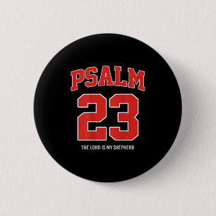 Psalm 23 Herren är min herde (på baksidan) Knapp