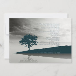 Psalm 23 Herren är min herde Postkort