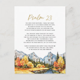 Psalm 23 Herren är min herde Vykort
