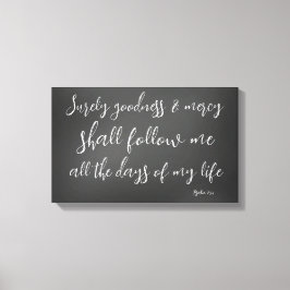 Psalm 23 Herren är min Shepherd Bible Verse Canvastryck