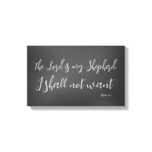 Psalm 23 Herren är min Shepherd Bible Verse