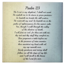 Psalm 23 Herren är min Shepherd, Bible Verse