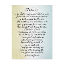 Psalm 23 Herren är min Shepherd, Bible Verse