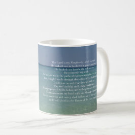 Psalm 23 Herren är min Shepherd Kaffemugg