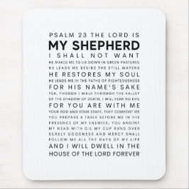Psalm 23 Herren är min Shepherd Musmatta
