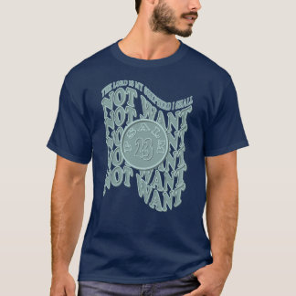 Psalm 23 Herren är min Shepherd T-Shirt