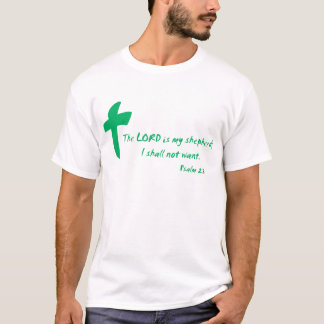 Psalm 23: Herren är min Shepherd T Shirt