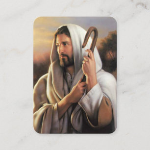 Psalm 23 Herren är mitt shepherd Prayer Card Visitkort